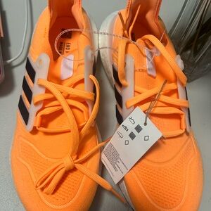 adidas Originals men’s tennis shoes Neon Orange Sneakers